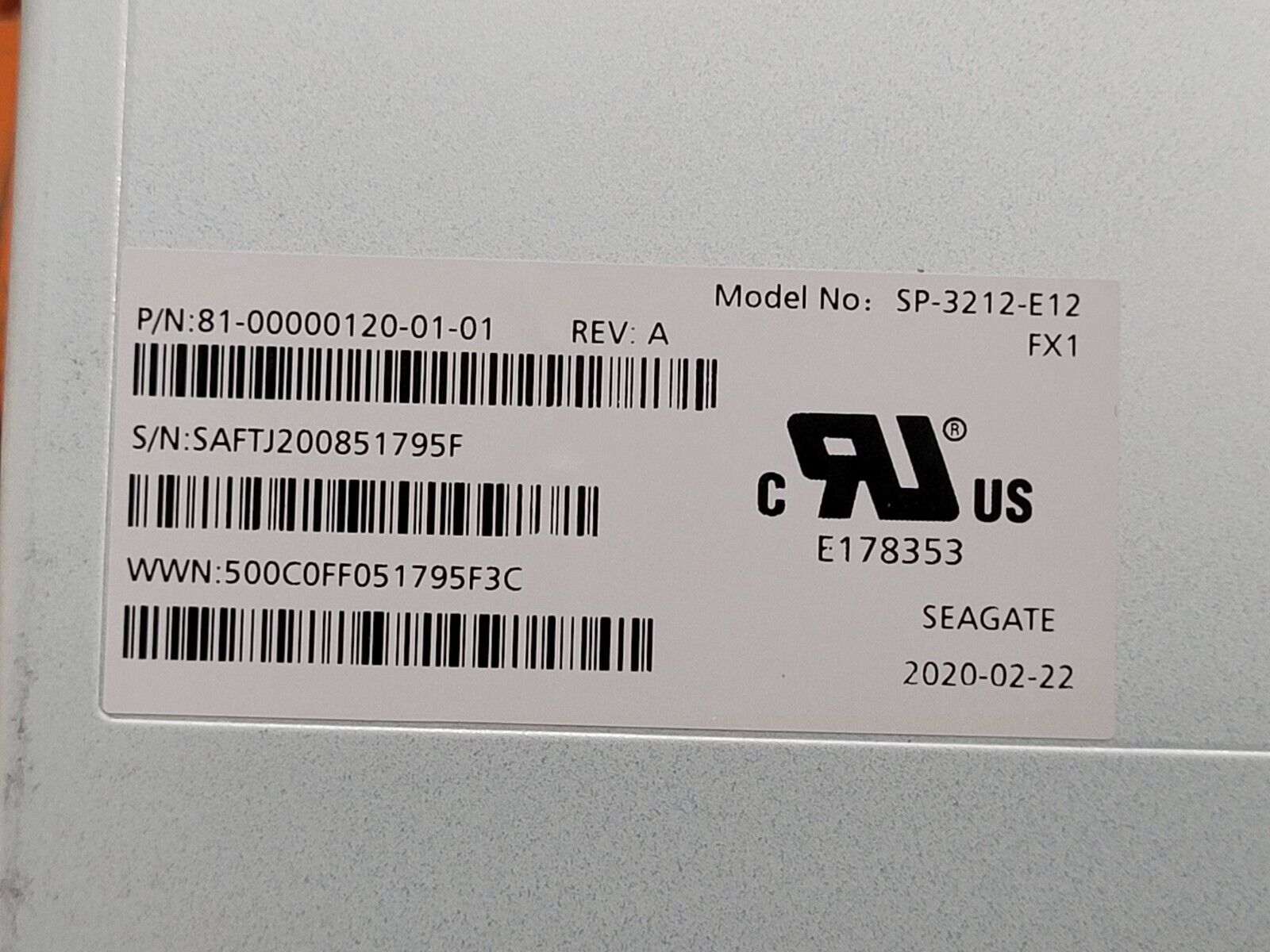 2U SP-3212 OneStor JBOD 12 Bay 3.5" Dual SAS 12Gbps Storage Array NIB