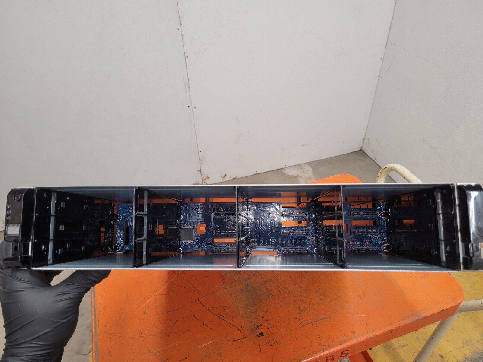 HB-1235 2U OneStor JBOD 12 Bay 3.5" Dual SAS 12Gbps Storage Array NIB Unit B