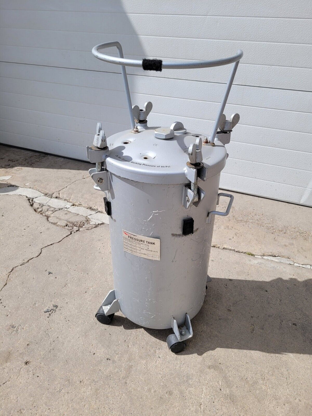 C.A. TECHNOLOGIES Mold Making Paint Pressure Pot Tank 10 Gallon 51500