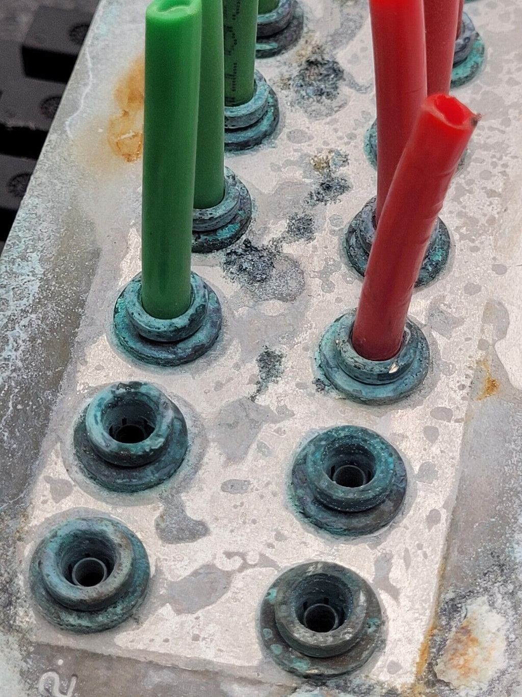 BOSCH Rexroth R424B03415 Pnuematic Solenoid 8x Valve Block Stack Unit B