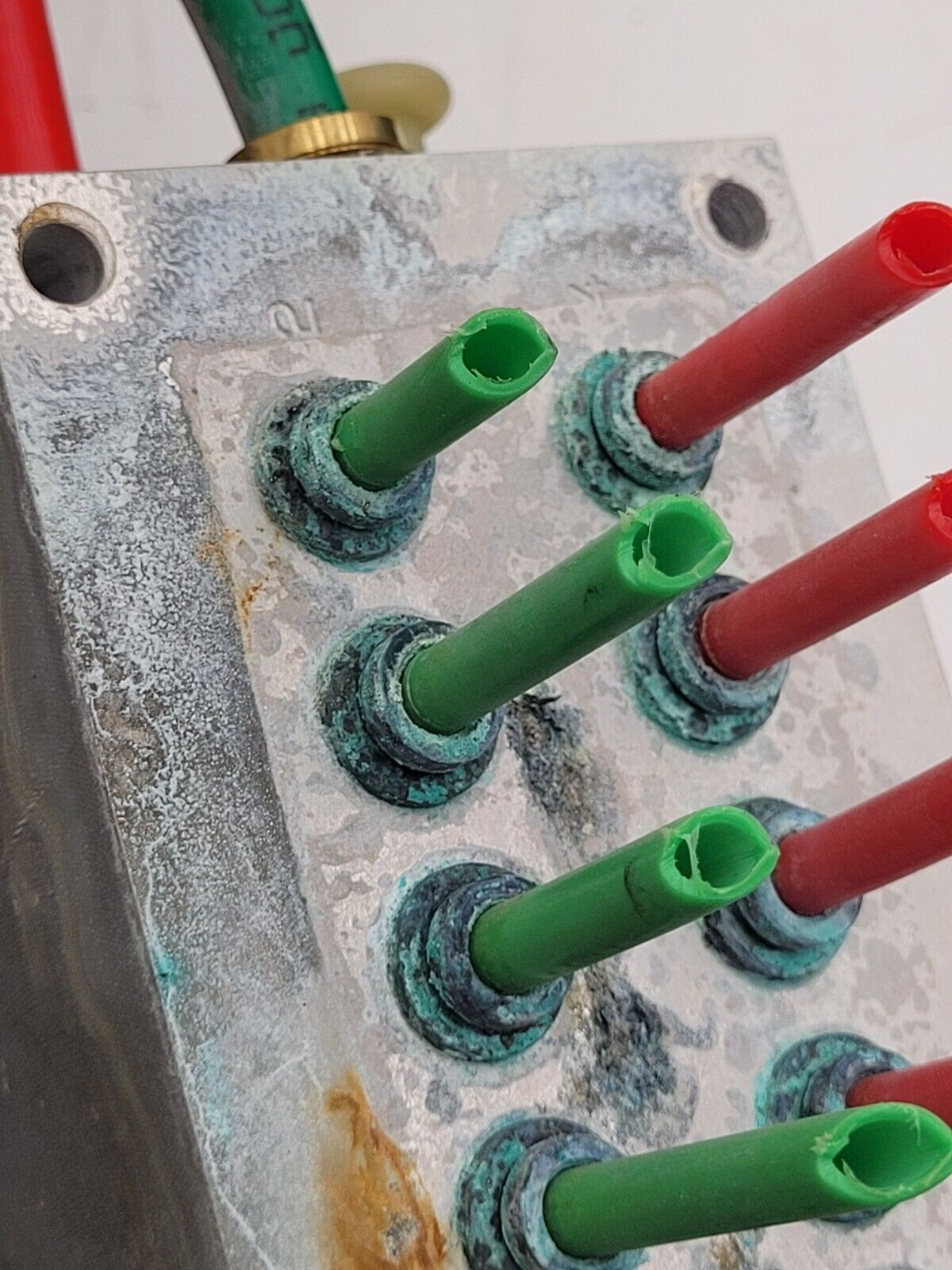 BOSCH Rexroth R424B03415 Pnuematic Solenoid 8x Valve Block Stack Unit B