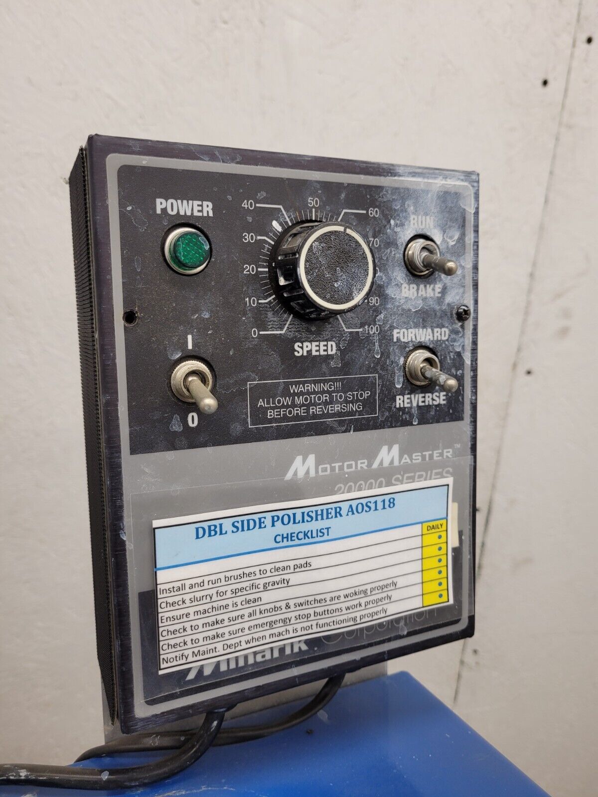 15" Double Sided Lapping Polisher Machine AOS118