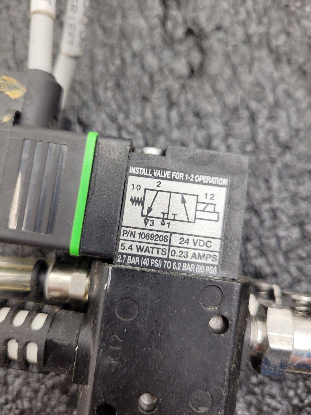 Dual Head Nordson Surebead S-012 T Hot Melt Adhesive Dispensing Glue Gun 8525140