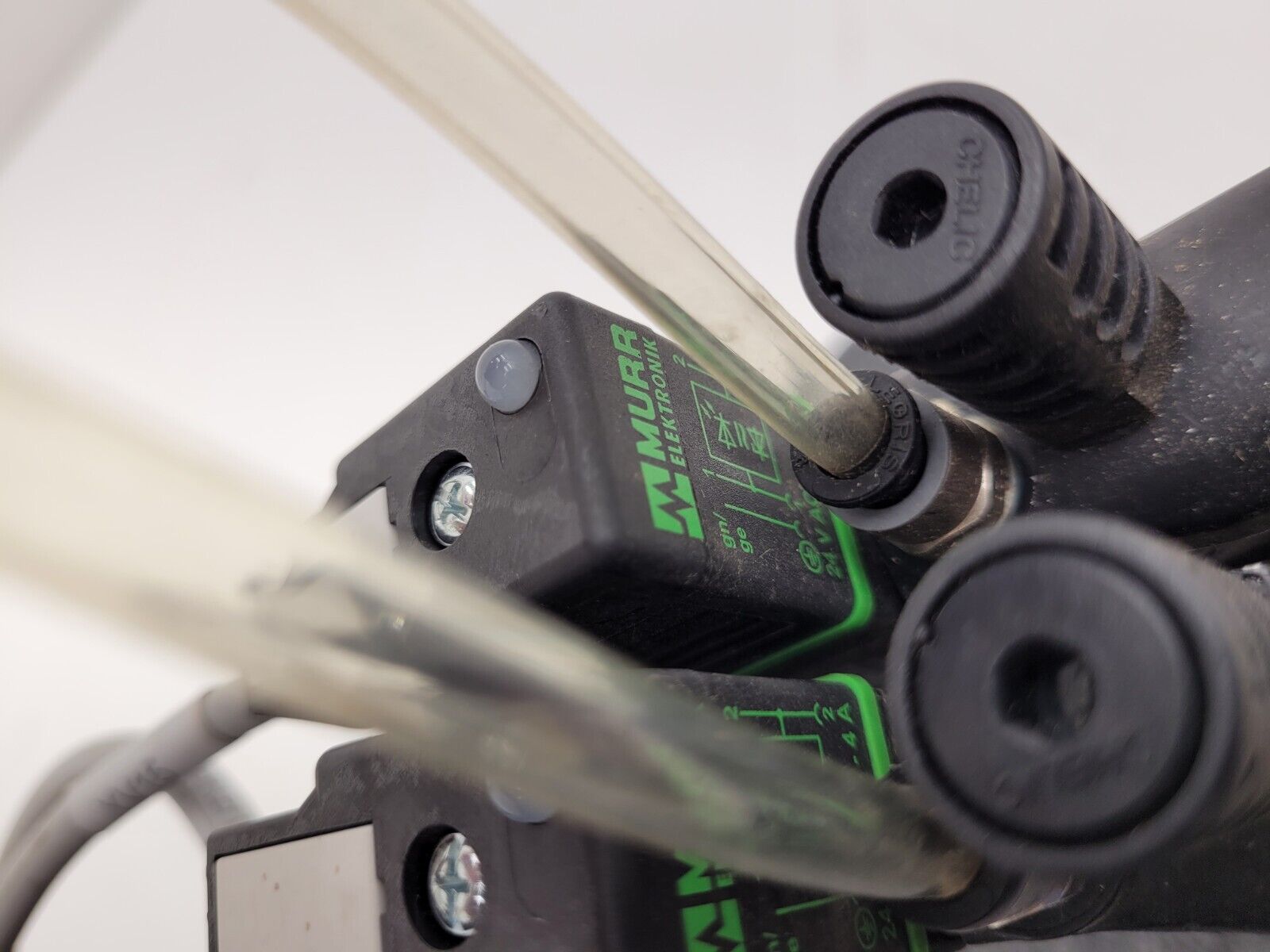 Dual Head Nordson Surebead S-012 T Hot Melt Adhesive Dispensing Glue Gun 8525140