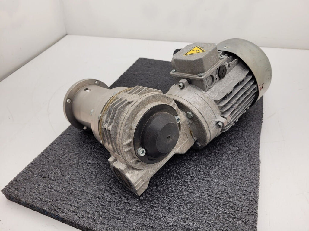 MT Motori 1.5kW Gearmotor 230-480VAC 3PH 10:1 Gearhead Ratio 2HP Right Angle