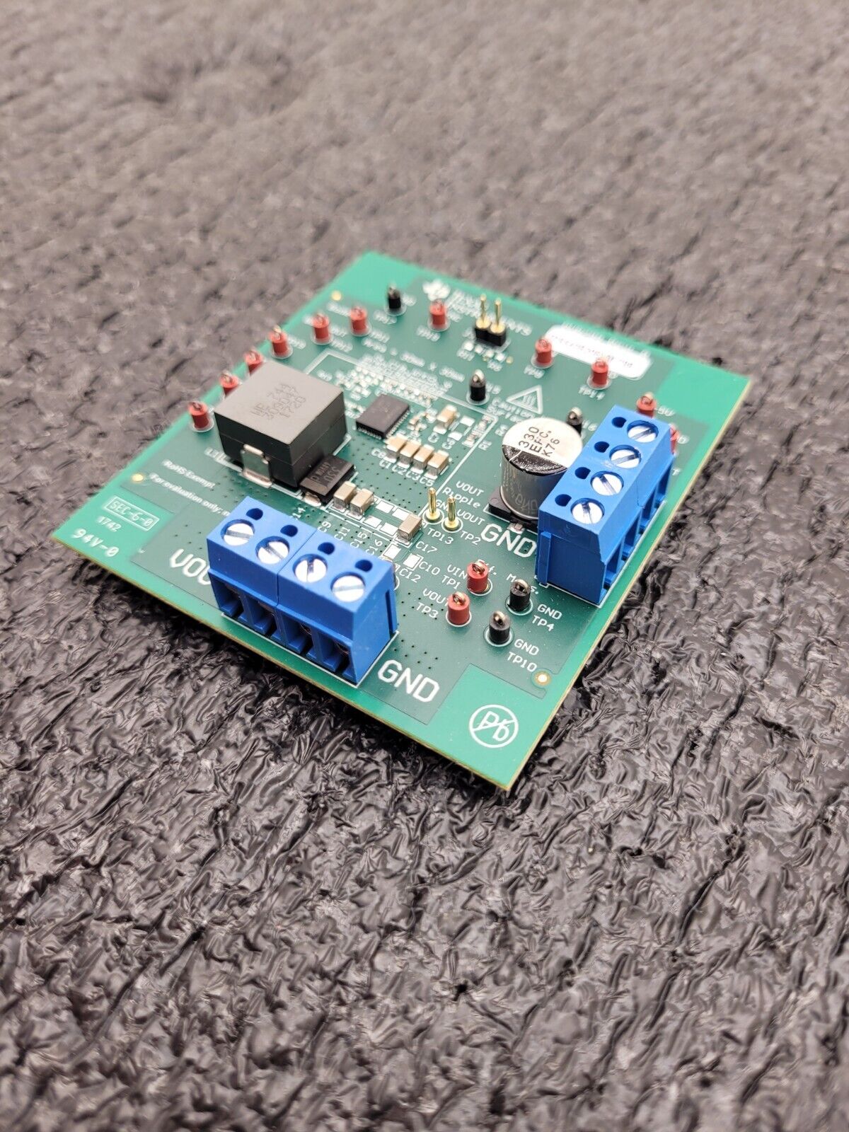 TI TPS543B20 SWIFT DC/DC Step Down 1 Non-Isolated Outputs Evaluation Board