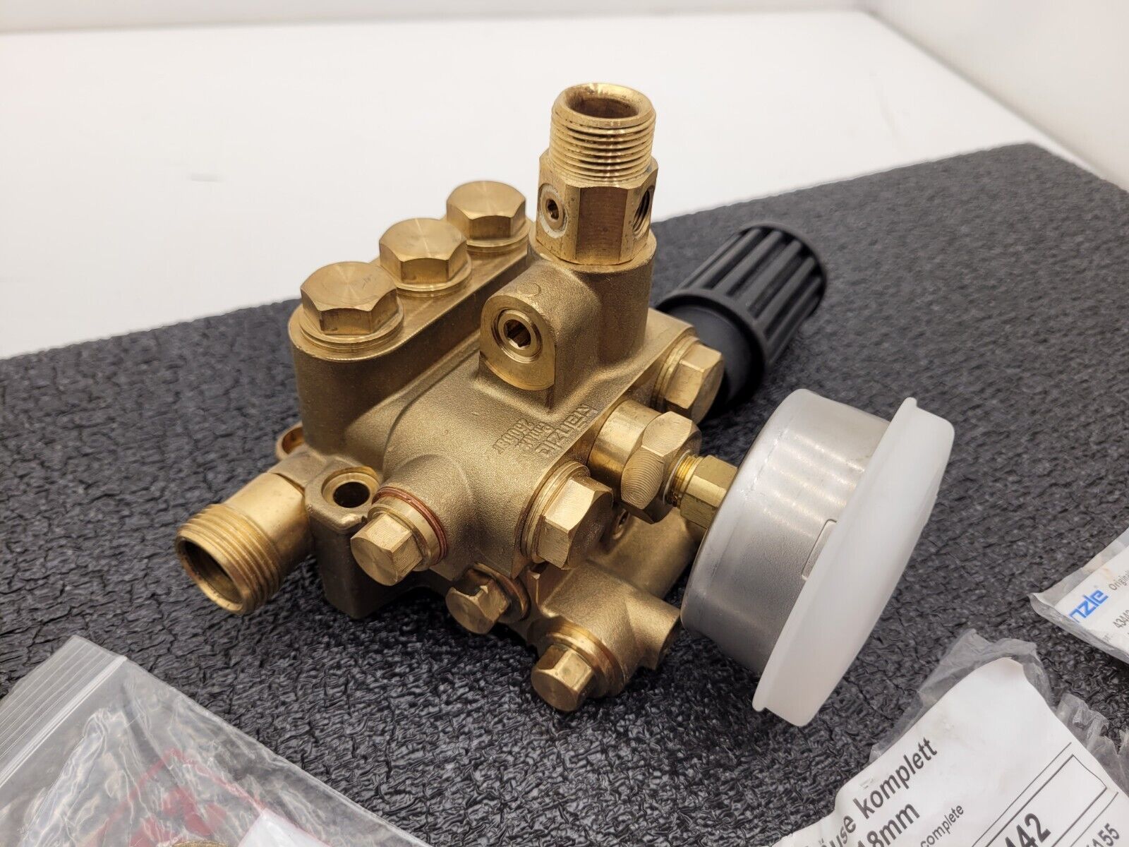 Kranzle 43442 Valve Casing APG pump 18mm Complete K115 K125 K135 K155