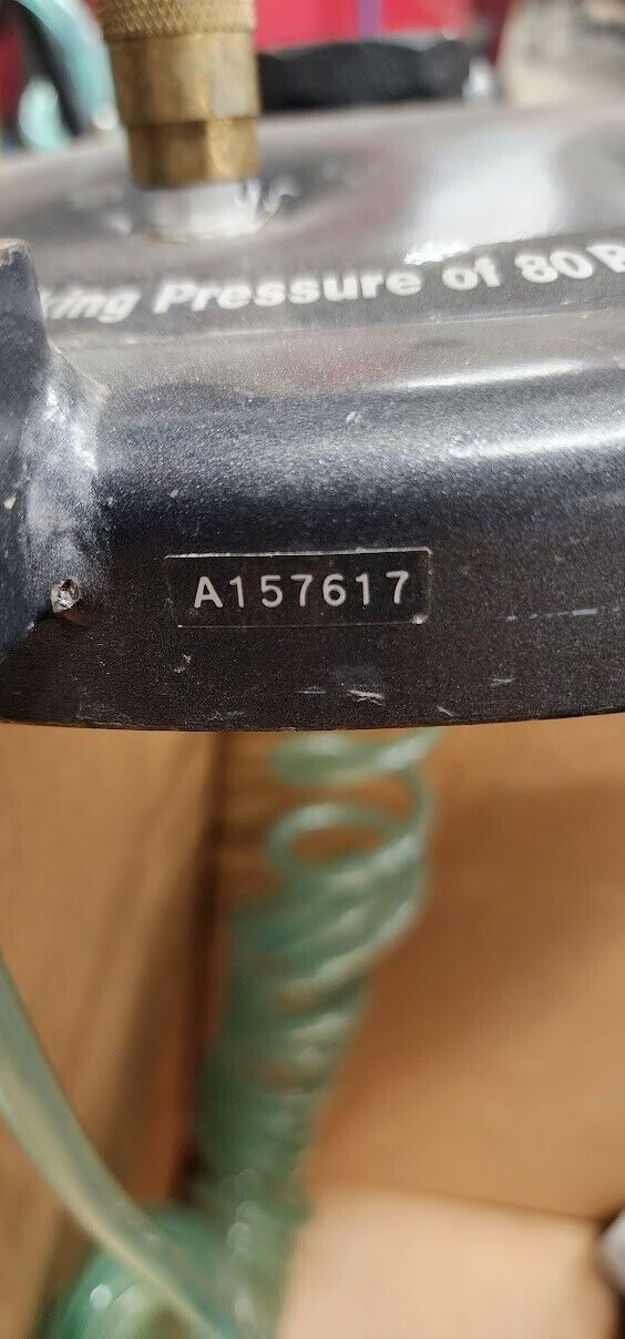 C.A. TECHNOLOGIES Mold Making Paint Pressure Pot Tank 15 Gallon 51700 80PSI