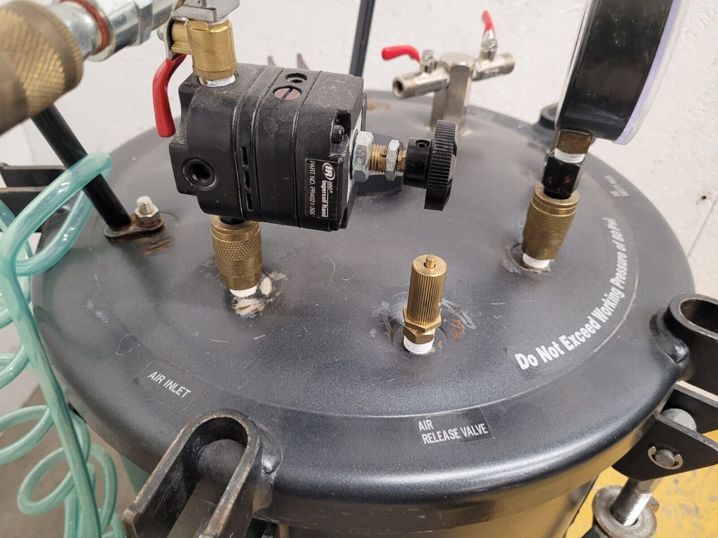 C.A. TECHNOLOGIES Mold Making Paint Pressure Pot Tank 15 Gallon 51700 80PSI