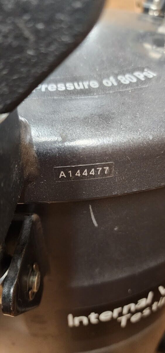 C.A. TECHNOLOGIES Internal Volume Displacement Test Tank 15 Gallon 51700 80PSI