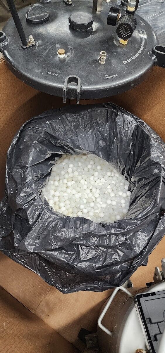 C.A. TECHNOLOGIES Internal Volume Displacement Test Tank 15 Gallon 51700 80PSI