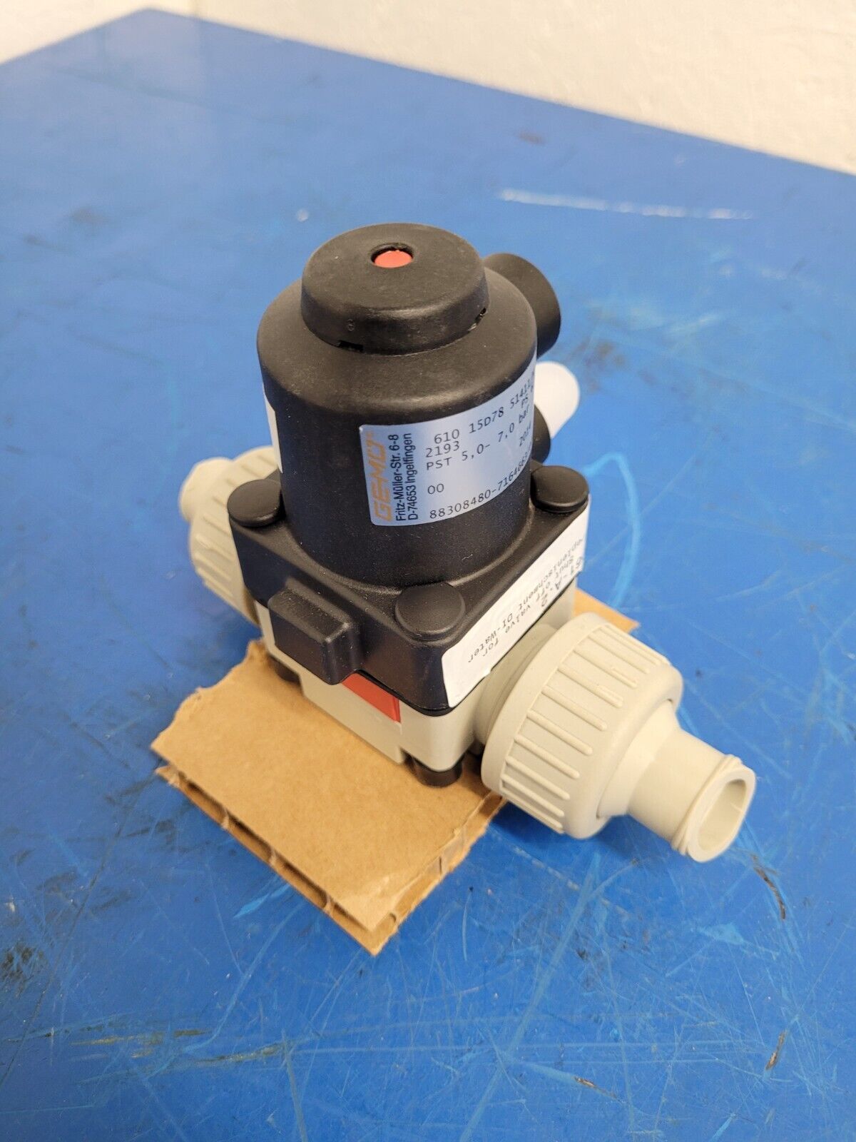 Gemu Typ 610 Diaphragm Valve Pneumatic Actuated DN 15 4-7bar EPDM B