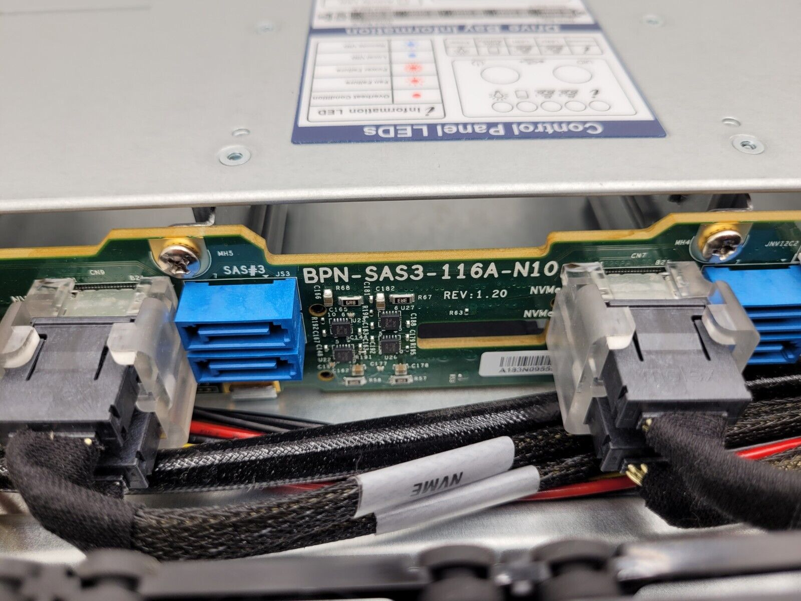Supermicro 1U 10 Bay SFF X10DRU-i+ 10x NVMe 2x Intel E5-2620 V4 32GB 2133Mhz Ram