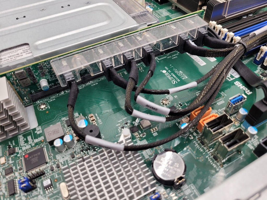 Supermicro 1U 10 Bay SFF X10DRU-i+ 10x NVMe 2x Intel E5-2620 V4 32GB 2133Mhz Ram