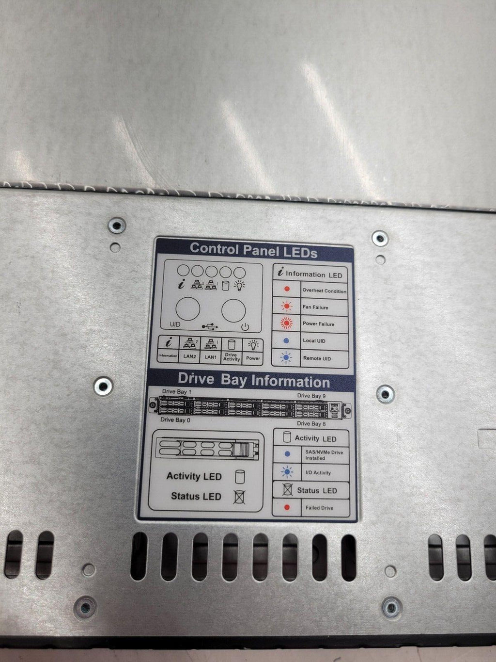 Supermicro 1U 10 Bay SFF X10DRU-i+ 10x NVMe 2x Intel E5-2620 V4 32GB 2133Mhz Ram