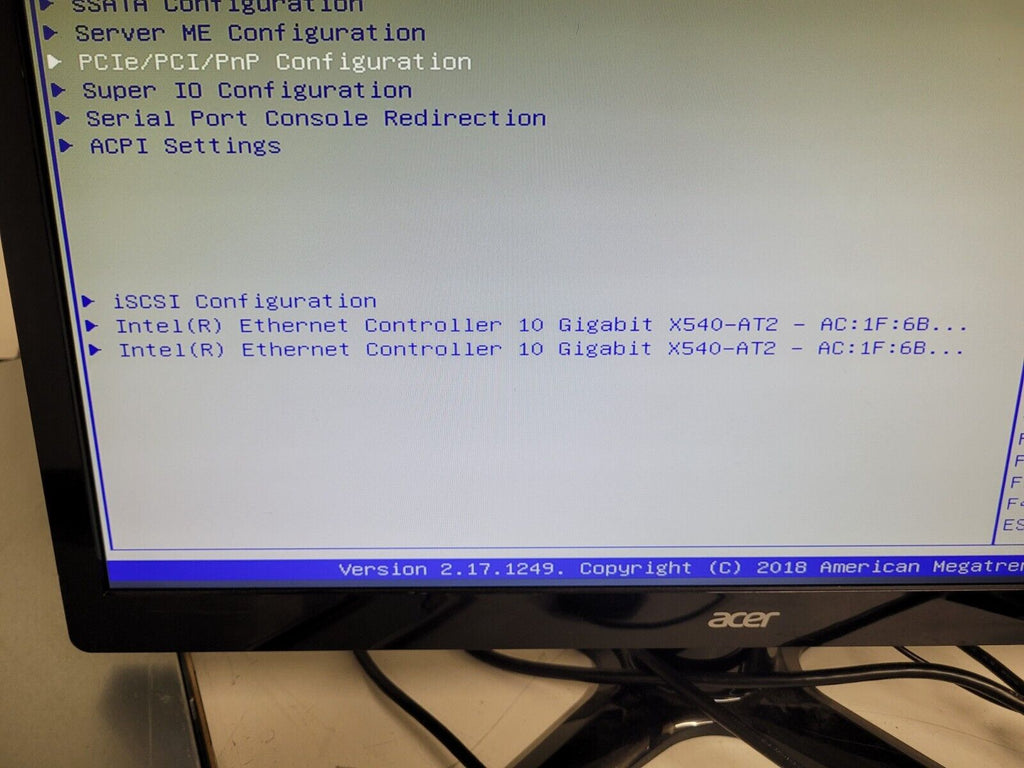 Supermicro 1U 10 Bay SFF X10DRU-i+ 10x NVMe 2x Intel E5-2620 V4 32GB 2133Mhz Ram