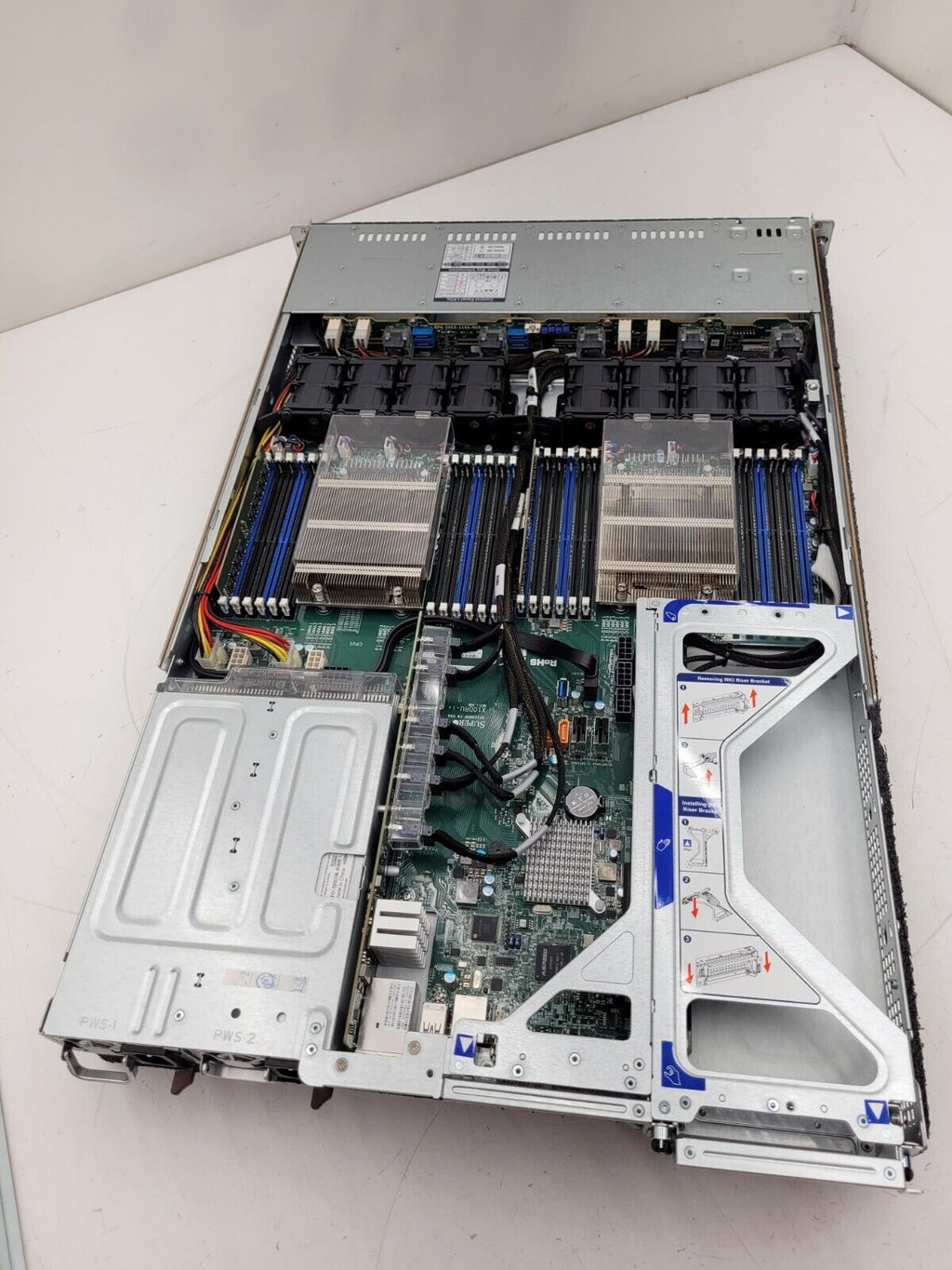 Supermicro 1U 10 Bay SFF X10DRU-i+ 10x NVMe 2x Intel E5-2620 V4 32GB 2133Mhz Ram