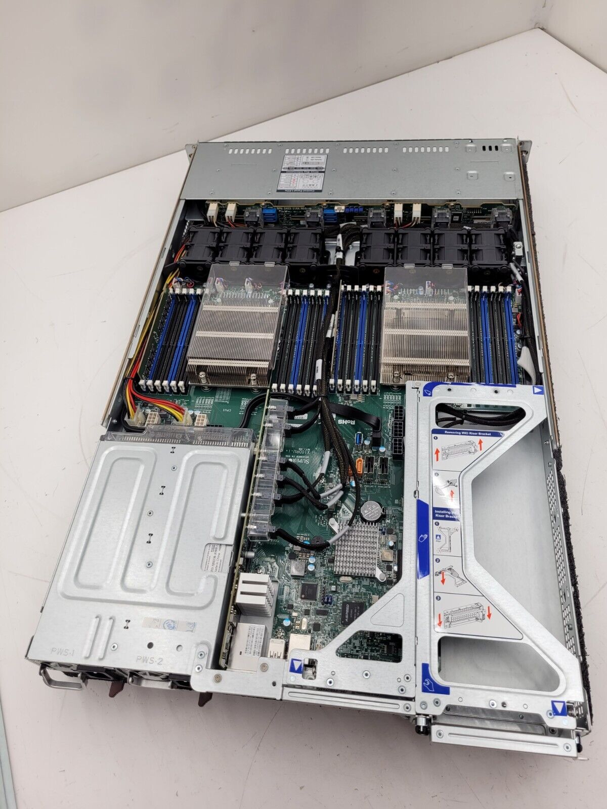 Supermicro 1U 10 Bay SFF X10DRU-i+ 10x NVMe 2x Intel E5-2620 V4 32GB 2133Mhz Ram