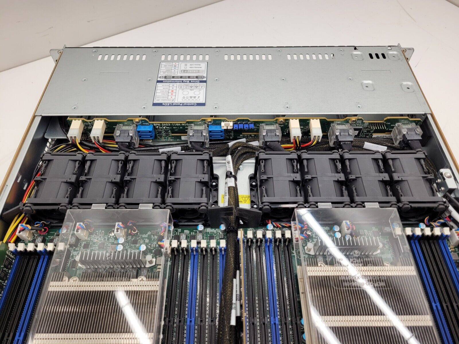 Supermicro 1U 10 Bay SFF X10DRU-i+ 10x NVMe 2x Intel E5-2620 V4 32GB 2133Mhz Ram