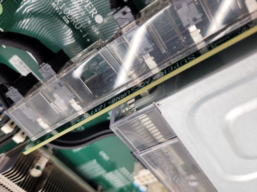 Supermicro 1U 10 Bay SFF X10DRU-i+ 10x NVMe 2x Intel E5-2620 V4 32GB 2133Mhz Ram