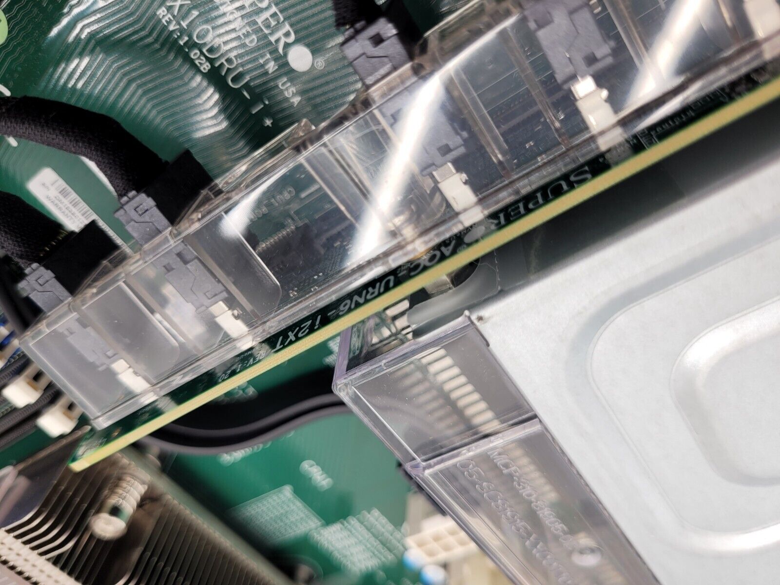 Supermicro 1U 10 Bay SFF X10DRU-i+ 10x NVMe 2x Intel E5-2620 V4 32GB 2133Mhz Ram