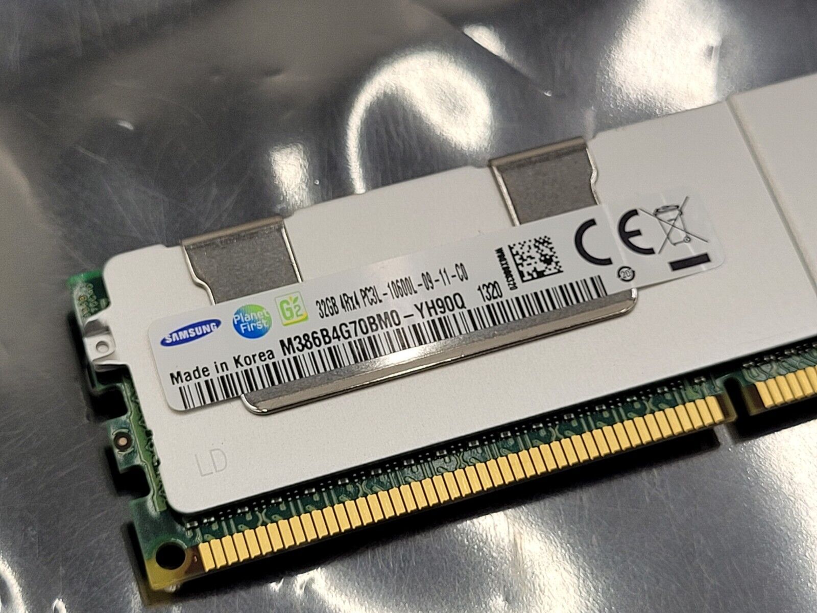 647654-081 GENUINE HP 32GB 4RX4 PC3L-10600L MEMORY FOR G8 647903-B21 Samsung ECC