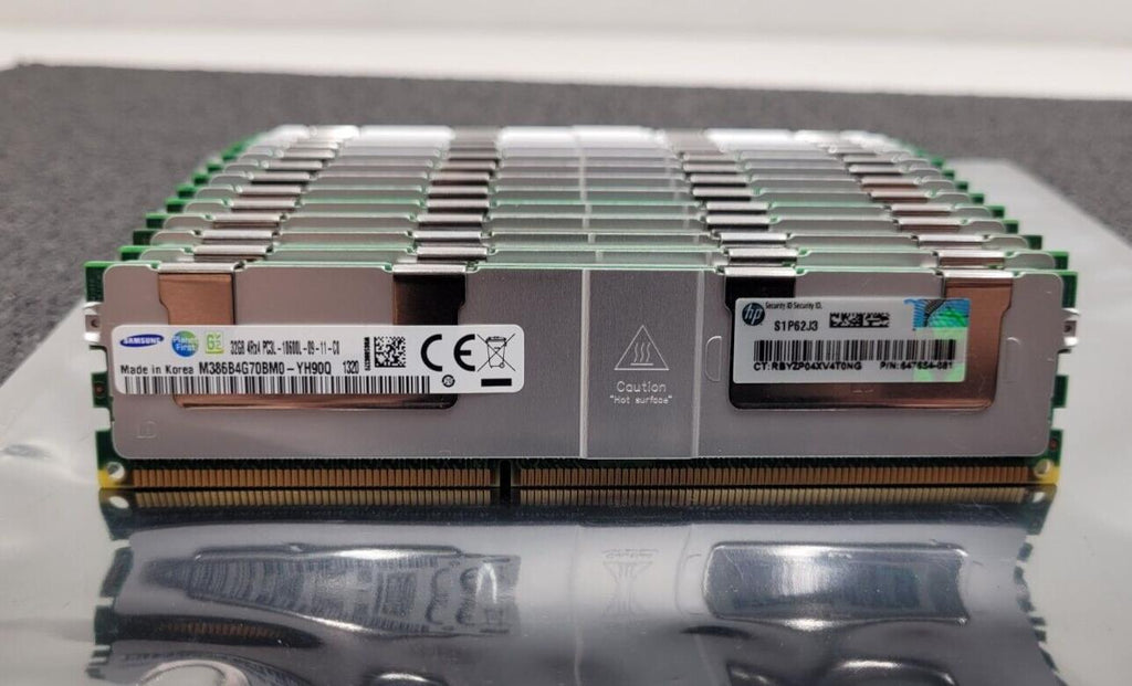 647654-081 GENUINE HP 32GB 4RX4 PC3L-10600L MEMORY FOR G8 647903-B21 Samsung ECC