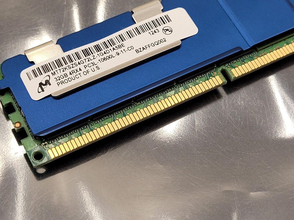 647654-081 GENUINE HP 32GB 4RX4 PC3L-10600L MEMORY FOR G8 647903-B21 Micron ECC