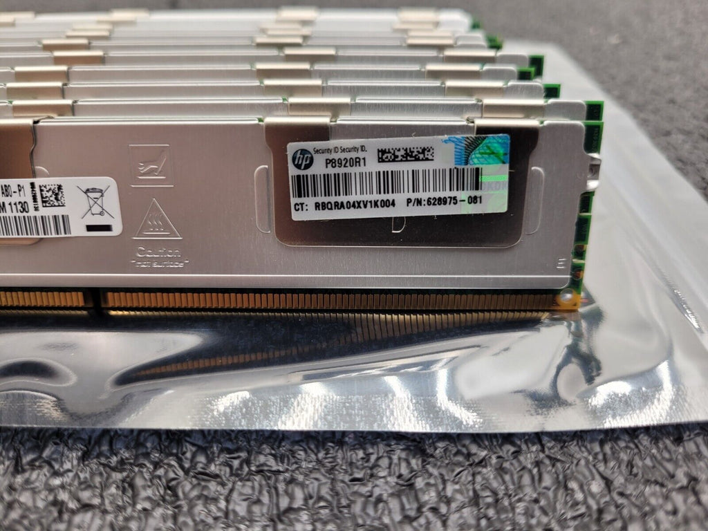 Lot of 12x 32GB Sticks 628975-081 GENUINE HP 4RX4 PC3L-8500R MEMORY 384GB for G8