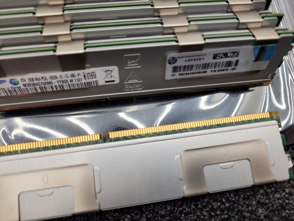 Lot of 12x 32GB Sticks 628975-081 GENUINE HP 4RX4 PC3L-8500R MEMORY 384GB for G8