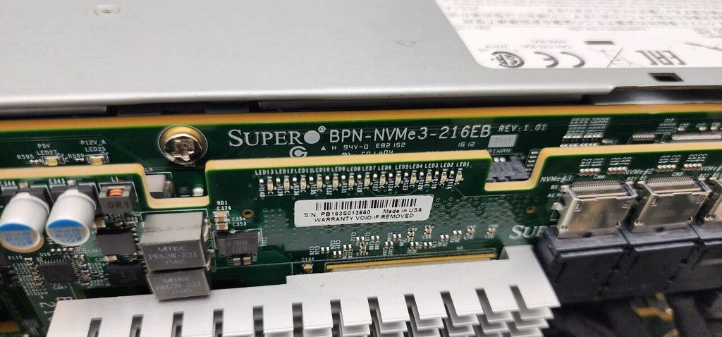 Supermicro 2U 24 Bay SFF X10DRU-i+ 24x NVMe 2x Intel E5-2660 V3 80GB 2133Mhz Ram