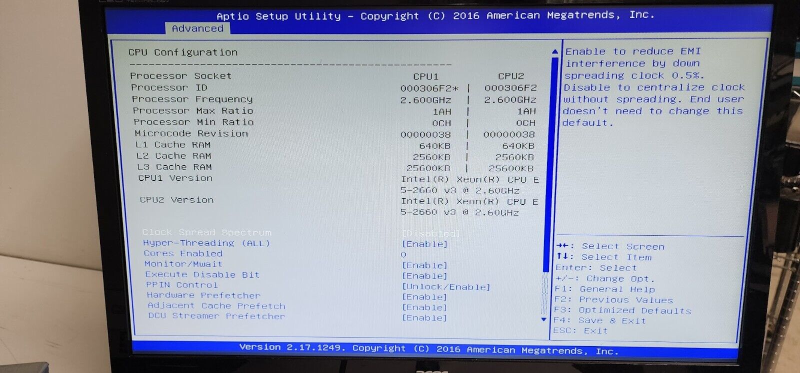 Supermicro 2U 24 Bay SFF X10DRU-i+ 24x NVMe 2x Intel E5-2660 V3 80GB 2133Mhz Ram