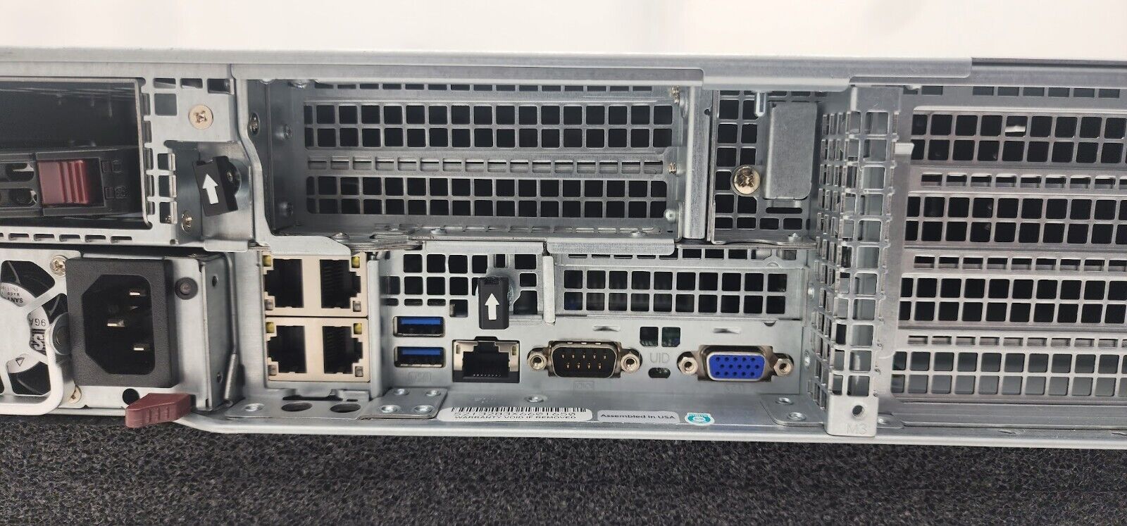 Supermicro 2U 24 Bay SFF X10DRU-i+ 24x NVMe 2x Intel E5-2660 V3 80GB 2133Mhz Ram
