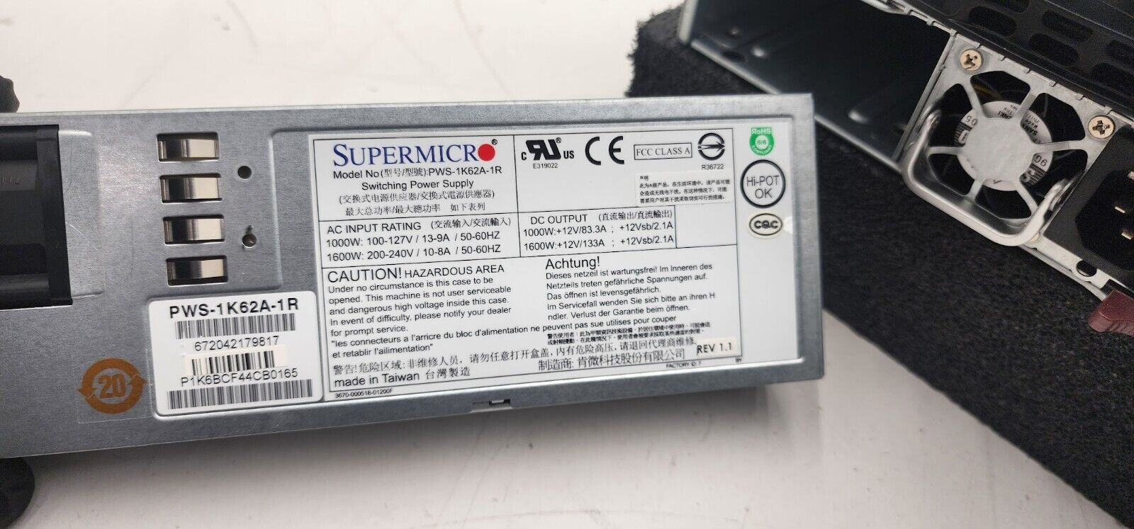 Supermicro 2U 24 Bay SFF X10DRU-i+ 24x NVMe 2x Intel E5-2660 V3 80GB 2133Mhz Ram