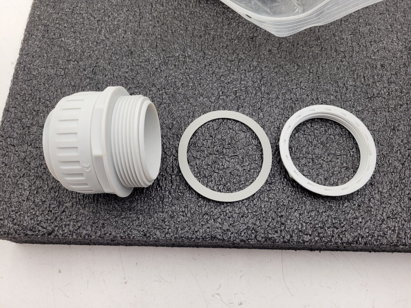 IBOCO RA-50G 5 Pack Light Grey 2" Flexible Conduit Liquid Tight Enclosure Relief