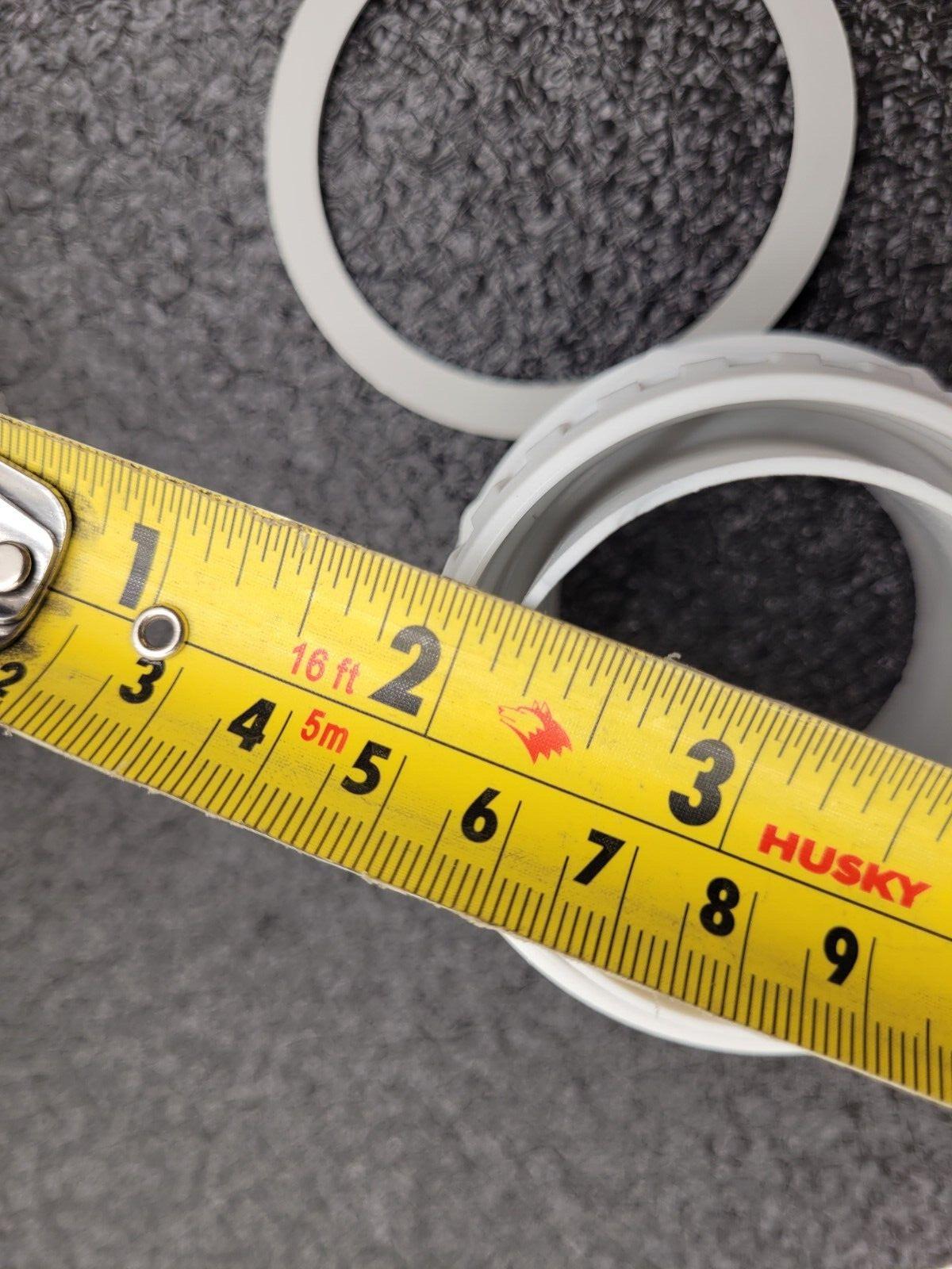 IBOCO RA-50G 5 Pack Light Grey 2" Flexible Conduit Liquid Tight Enclosure Relief