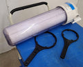 KEYSTONE Filters Pleating 052643CW CG20CW 20" Giant Clear Filter Housing PP Head