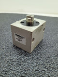 Compact Dual Acting 10mm Stroke 16mm Piston 40mm Bore Pneumatic Cylinder