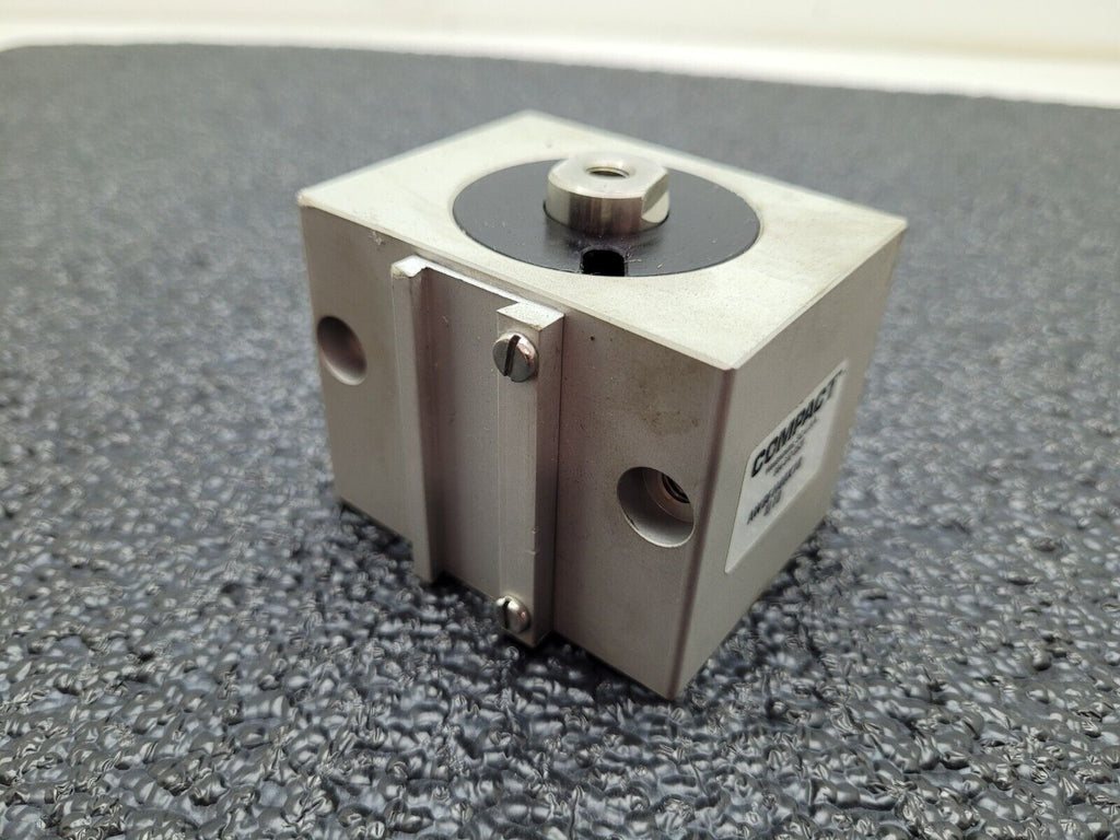 Compact Dual Acting 10mm Stroke 16mm Piston 40mm Bore Pneumatic Cylinder