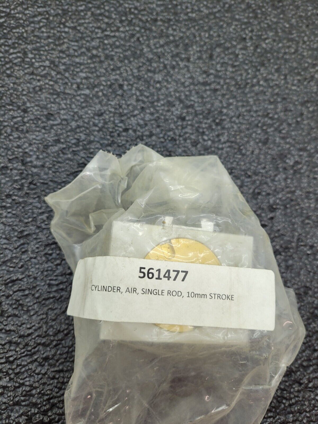 Compact Dual Acting 10mm Stroke 16mm Piston 40mm Bore Pneumatic Cylinder