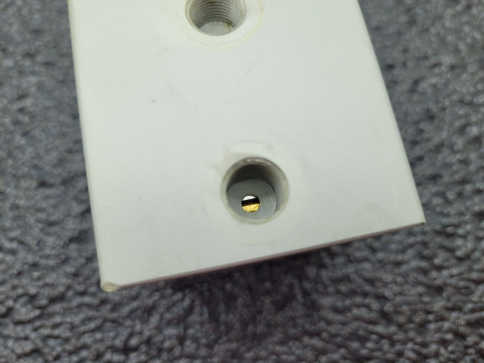 Compact Dual Acting 10mm Stroke 16mm Piston 40mm Bore Pneumatic Cylinder