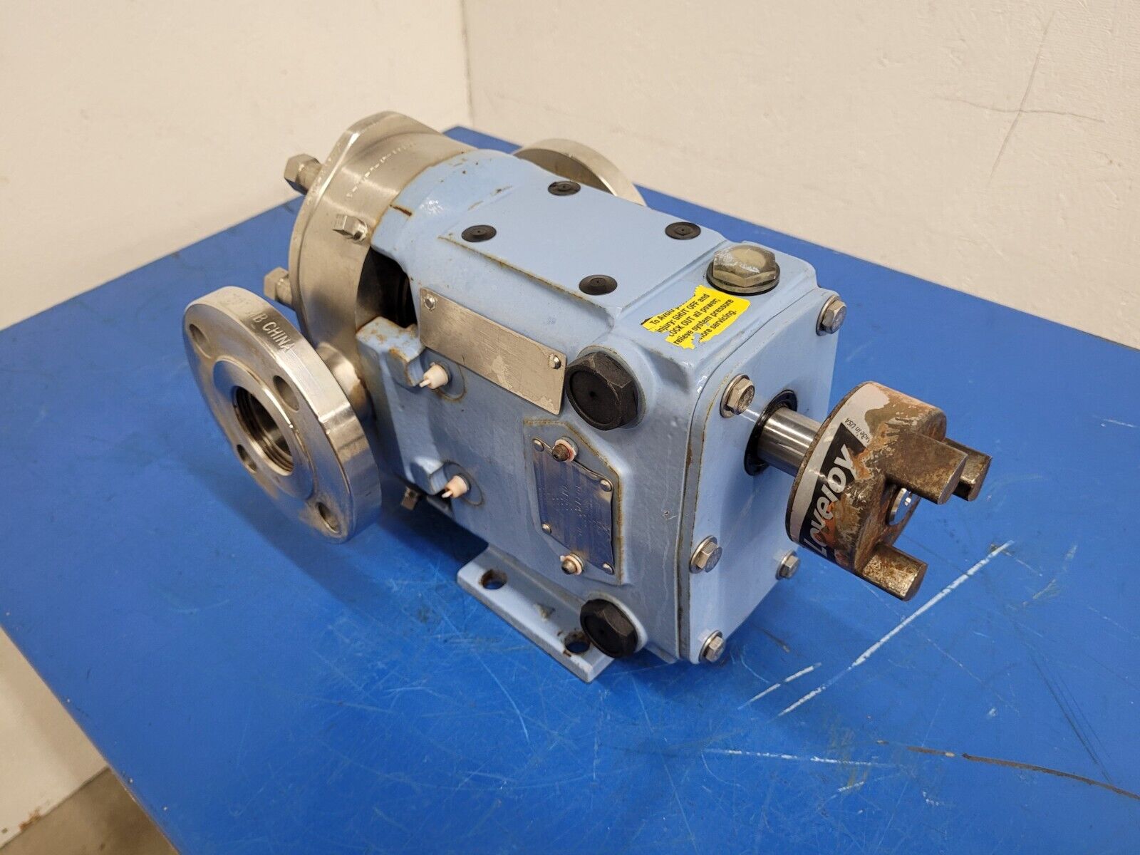 Waukesha Cherry-Burrell SPX 018 Stainless Steel PD Positive Displacement Pump B2