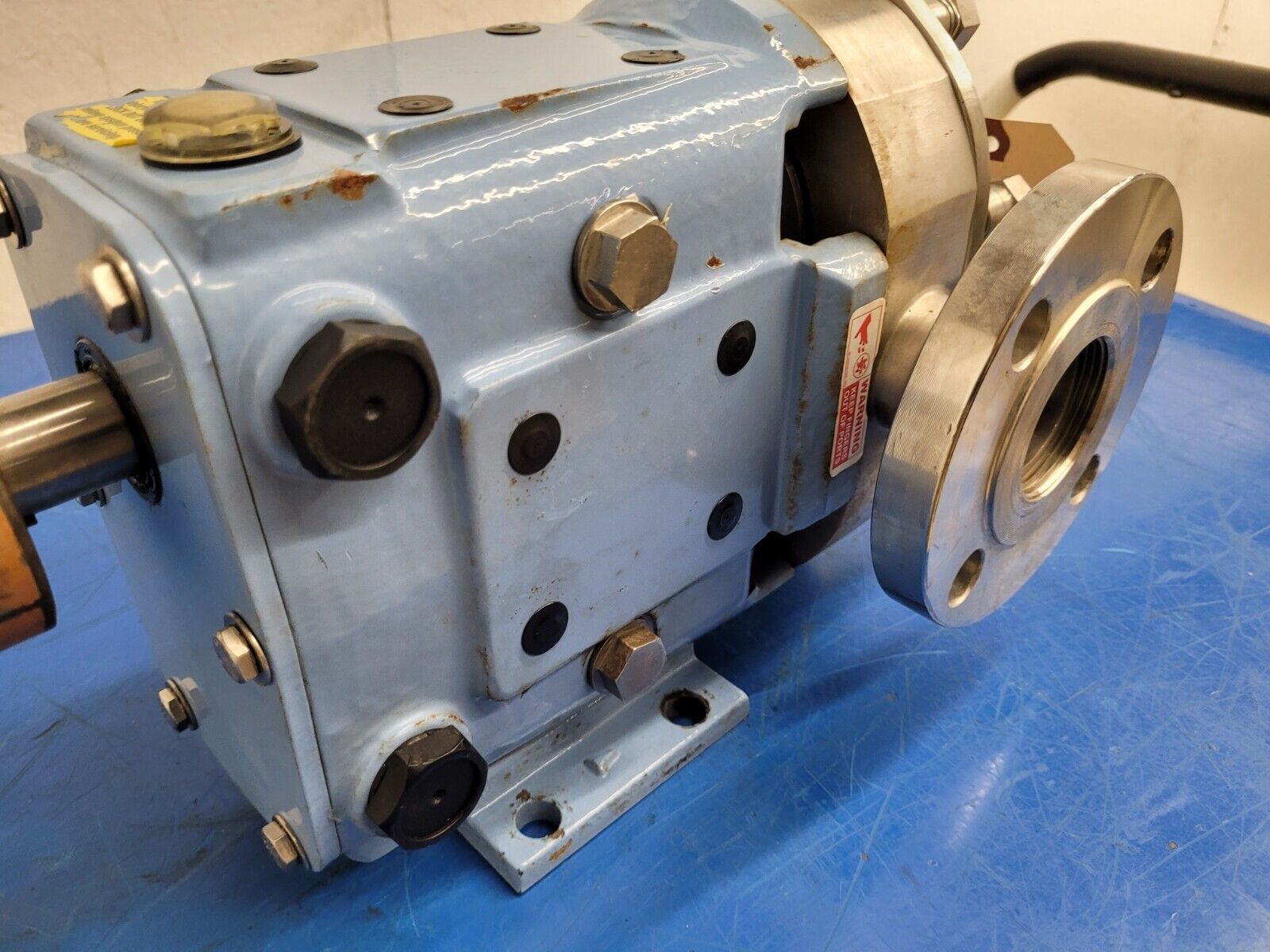 Waukesha Cherry-Burrell SPX 018 Stainless Steel PD Positive Displacement Pump B2