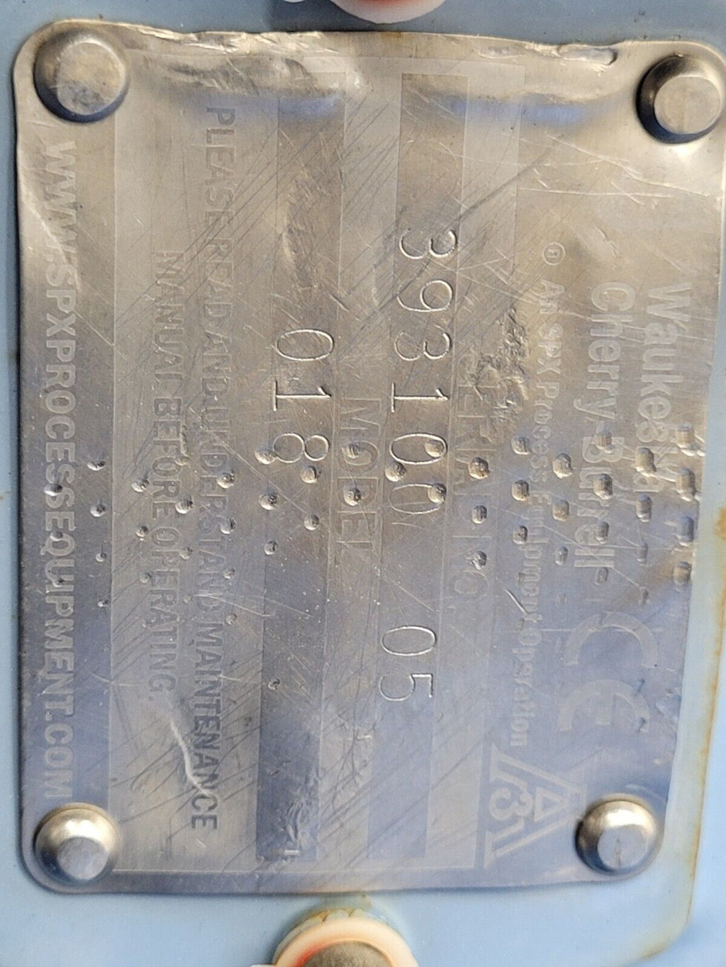 Waukesha Cherry-Burrell SPX 018 Stainless Steel PD Positive Displacement Pump B2