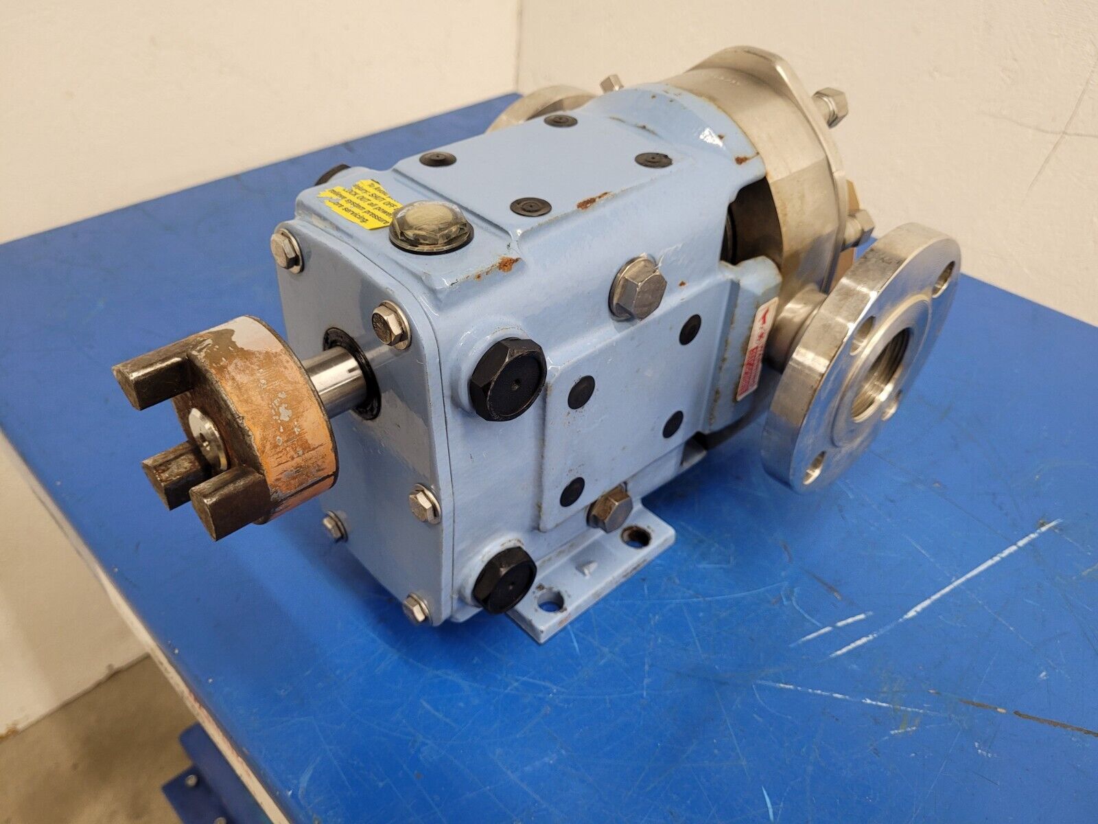 Waukesha Cherry-Burrell SPX 018 Stainless Steel PD Positive Displacement Pump B2