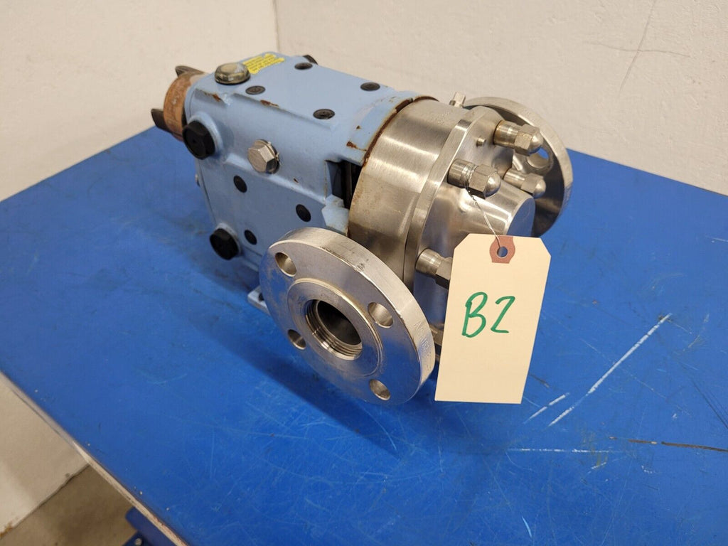 Waukesha Cherry-Burrell SPX 018 Stainless Steel PD Positive Displacement Pump B2