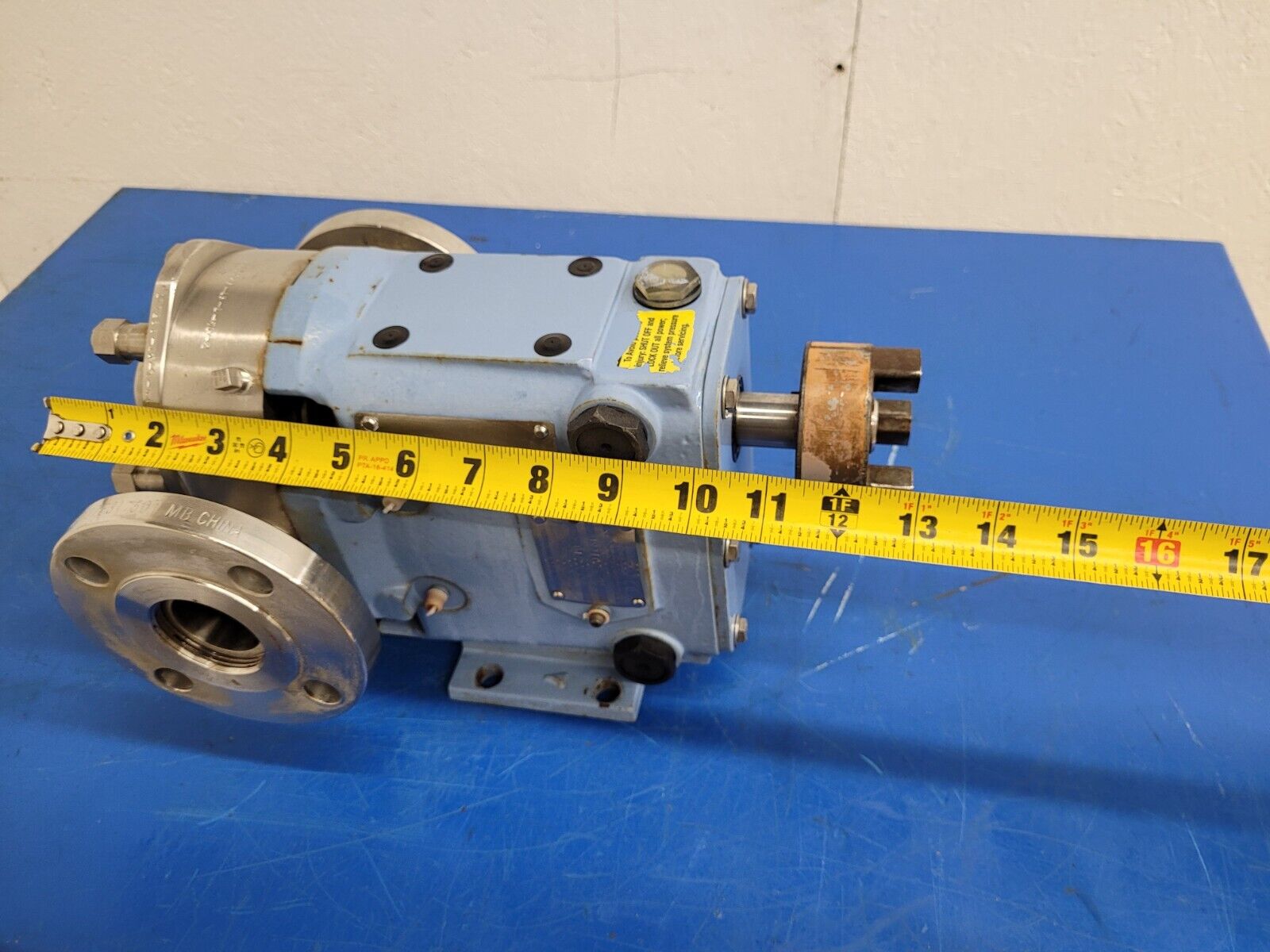 Waukesha Cherry-Burrell SPX 018 Stainless Steel PD Positive Displacement Pump B2
