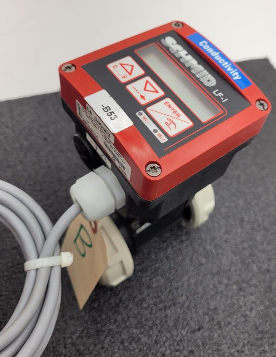 Schmid Burkert LF-I Conductivity Sensor Transmitter PP WIT Rel.-PP-FKM 560155