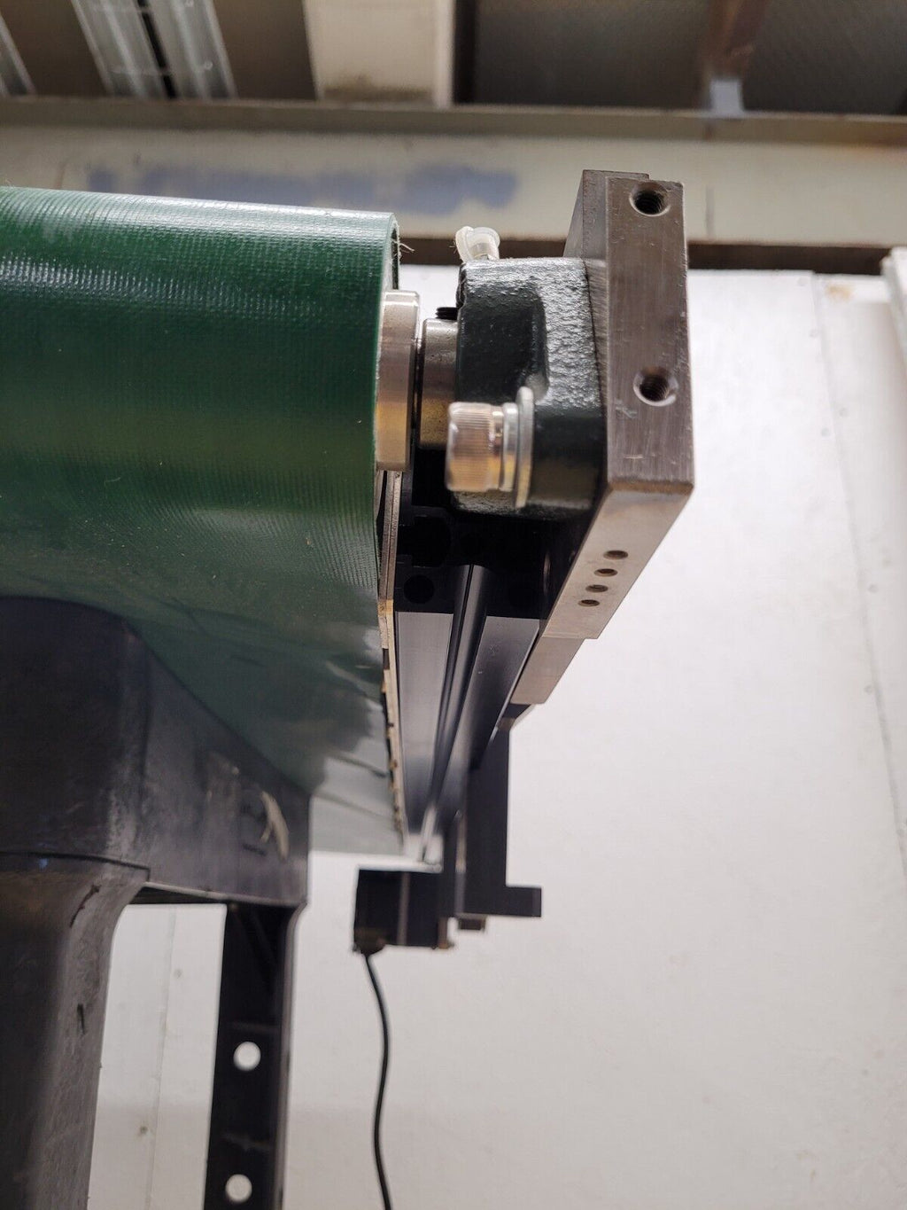 Custom Flat Belt Oriental Motor Driven Conveyor 32" wide 45" Long Extruded Frame