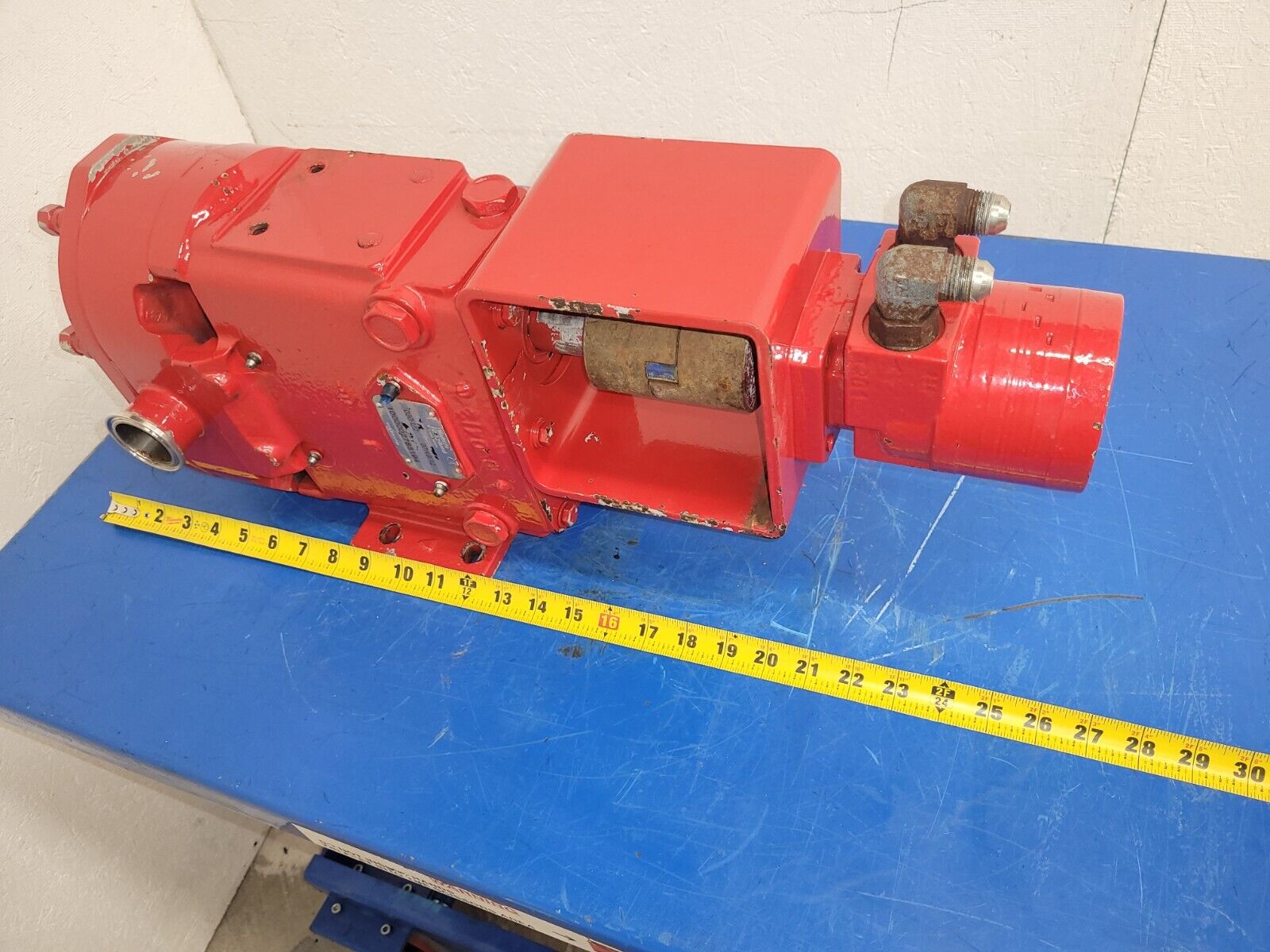 Waukesha Cherry-Burrell SPX 030 U2 Stainless Steel Positive Displacement Pump 9